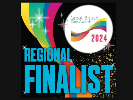 Finalist in the North-West region of the Great British Care Awards